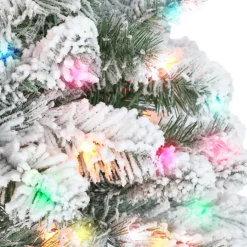 Pre-Lit Christmas Trees*The Holiday Aisle 4.5' Lighted Artificial Pine Christmas Tree - Stand Included