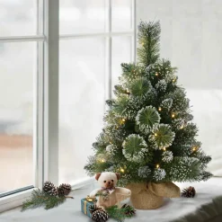 Pre-Lit Christmas Trees*The Holiday Aisle 2' Lighted Artificial Pine Christmas Tree