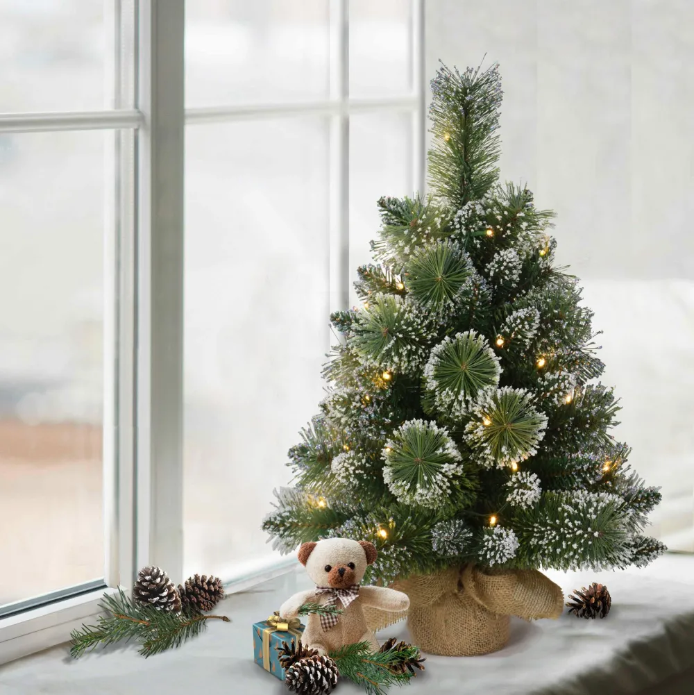 Pre-Lit Christmas Trees*The Holiday Aisle 2' Lighted Artificial Pine Christmas Tree