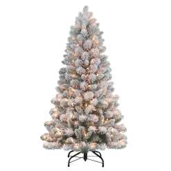 Pre-Lit Christmas Trees*The Holiday Aisle 4.5' Lighted Artificial Pine Christmas Tree - Stand Included