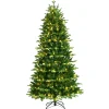 Pre-Lit Christmas Trees*The Holiday Aisle 6' Lighted Artificial Pine Christmas Tree - Stand Included