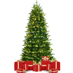 Pre-Lit Christmas Trees*The Holiday Aisle 6' Lighted Artificial Pine Christmas Tree - Stand Included