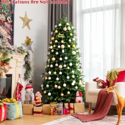 Pre-Lit Christmas Trees*The Holiday Aisle 6' Lighted Artificial Pine Christmas Tree - Stand Included