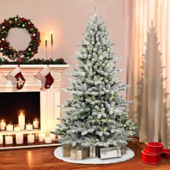 Pre-Lit Christmas Trees*The Holiday Aisle 7.5' Lighted Artificial Pine Christmas Tree - Stand Included