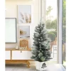 Pre-Lit Christmas Trees*The Holiday Aisle 4' Lighted Faux Pine Christmas Tree