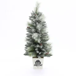 Pre-Lit Christmas Trees*The Holiday Aisle 4' Lighted Faux Pine Christmas Tree
