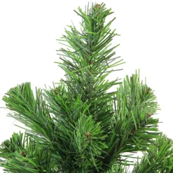 Pre-Lit Christmas Trees*Northlight Seasonal 18" Mini Pine Medium Artificial Christmas Tree In Burlap Base Unlit