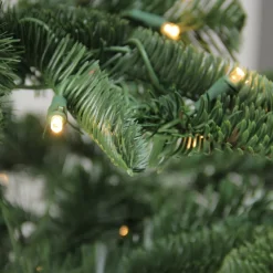 Pre-Lit Christmas Trees*Northlight Seasonal 7.5' Pre-Lit Nordmann Fir Artificial Christmas Tree - Warm Clear Led Lights