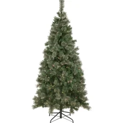 Pre-Lit Christmas Trees*Northlight Seasonal 6.5' Pre-Lit Oregon Cashmere Pine Artificial Christmas Tree Clear Lights