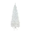 Pre-Lit Christmas Trees*Northlight Seasonal 6.5' Pre-Lit Pencil White Winston Pine Artificial Christmas Tree - Clear Lights