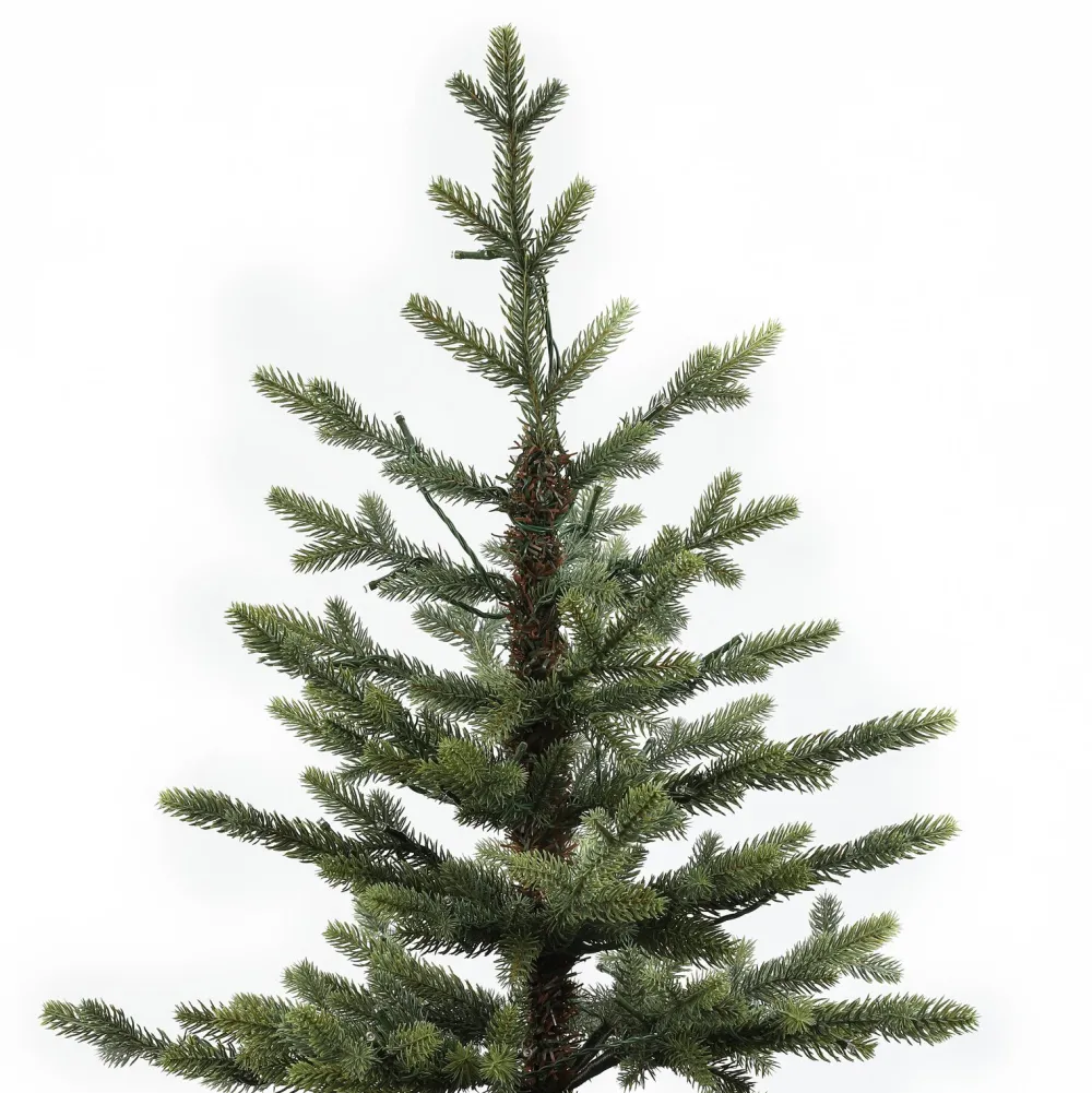 Pre-Lit Christmas Trees*The Holiday Aisle 3'6" Slender Green Fir Christmas Tree With 100 Led Lights