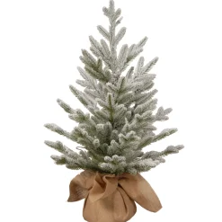Pre-Lit Christmas Trees*The Holiday Aisle 2.5' White Fir Artificial Christmas Tree With 35 White Lights