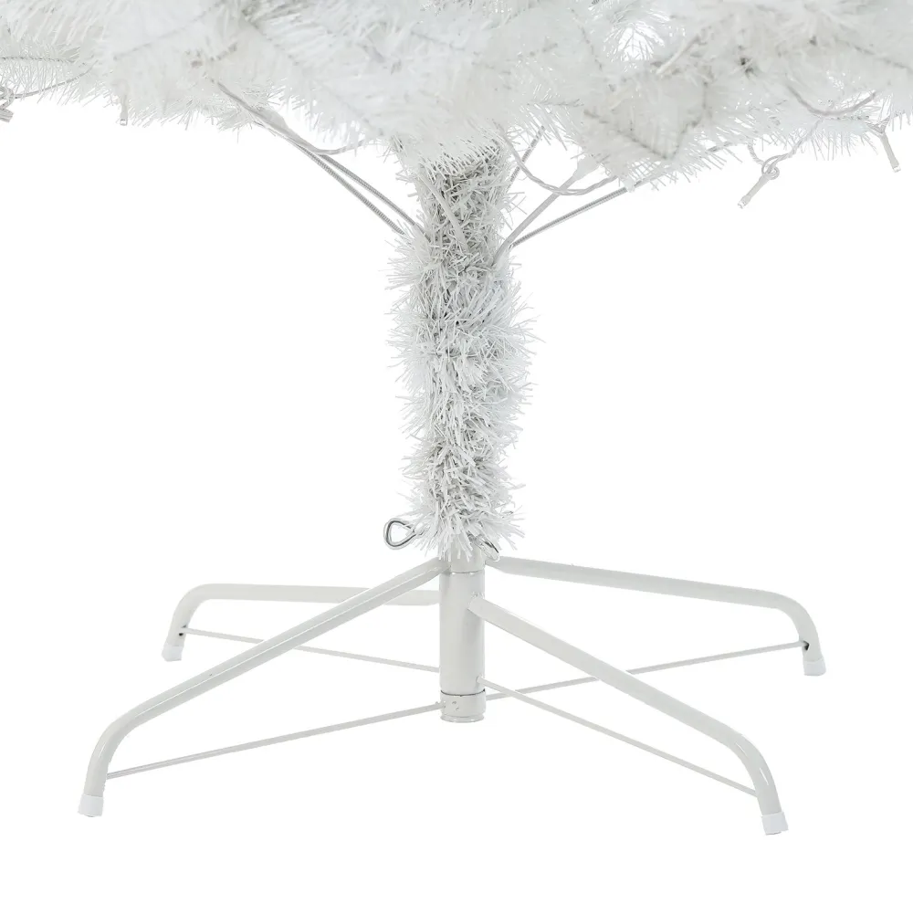 Pre-Lit Christmas Trees*The Holiday Aisle 7' White Fir Christmas Tree With 350 Led Lights