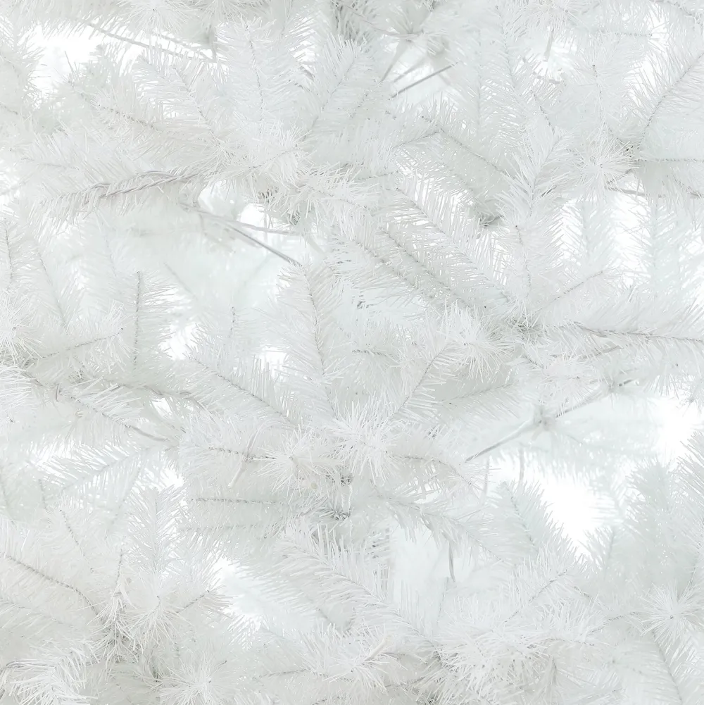 Pre-Lit Christmas Trees*The Holiday Aisle 7' White Fir Christmas Tree With 350 Led Lights