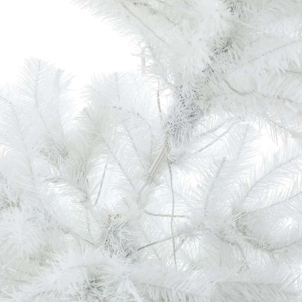 Pre-Lit Christmas Trees*The Holiday Aisle 7' White Fir Christmas Tree With 350 Led Lights