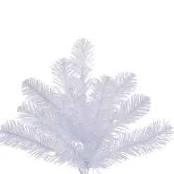 Pre-Lit Christmas Trees*Hashtag Home 7.5' White Pine Artificial Christmas Tree With 650 Led White Lights With Stand