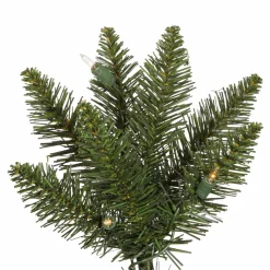 Pre-Lit Christmas Trees*The Holiday Aisle 8.5' White Pine Artificial Christmas Tree With 400 Led White Lights With Stand
