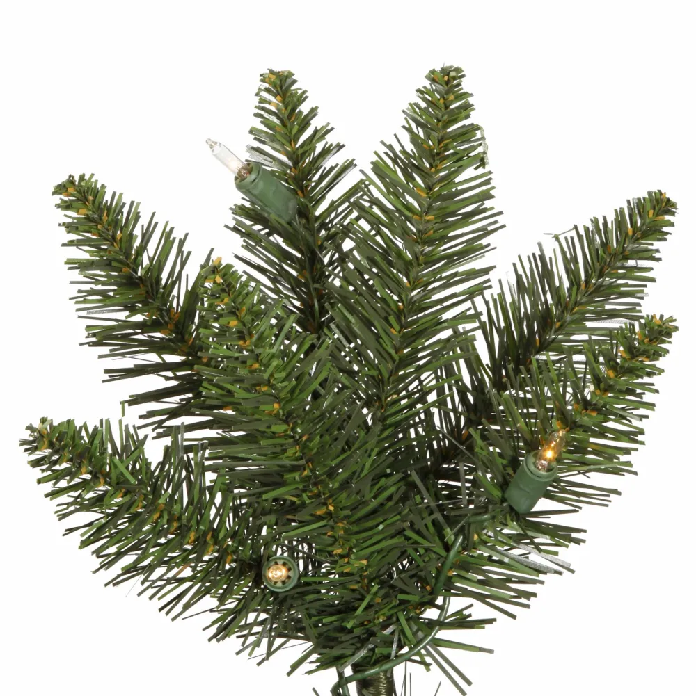Pre-Lit Christmas Trees*The Holiday Aisle 8.5' White Pine Artificial Christmas Tree With 400 Led White Lights With Stand