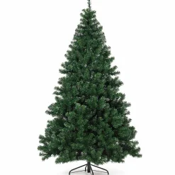 Pre-Lit Christmas Trees*The Holiday Aisle Adylina 7.5' Green Pine Artificial Christmas Tree With 550 Multi-Colored Lights