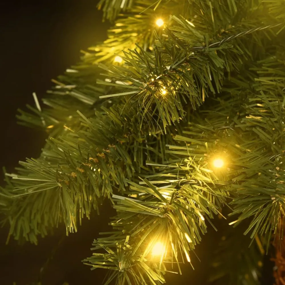 Pre-Lit Christmas Trees*The Holiday Aisle Artificial Palm Tree Holiday Party Decoration Christmas Tree With Leds