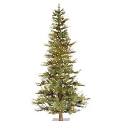 Pre-Lit Christmas Trees*The Holiday Aisle Ashland 5' Green Fir Artificial Christmas Tree With 300 White Lights