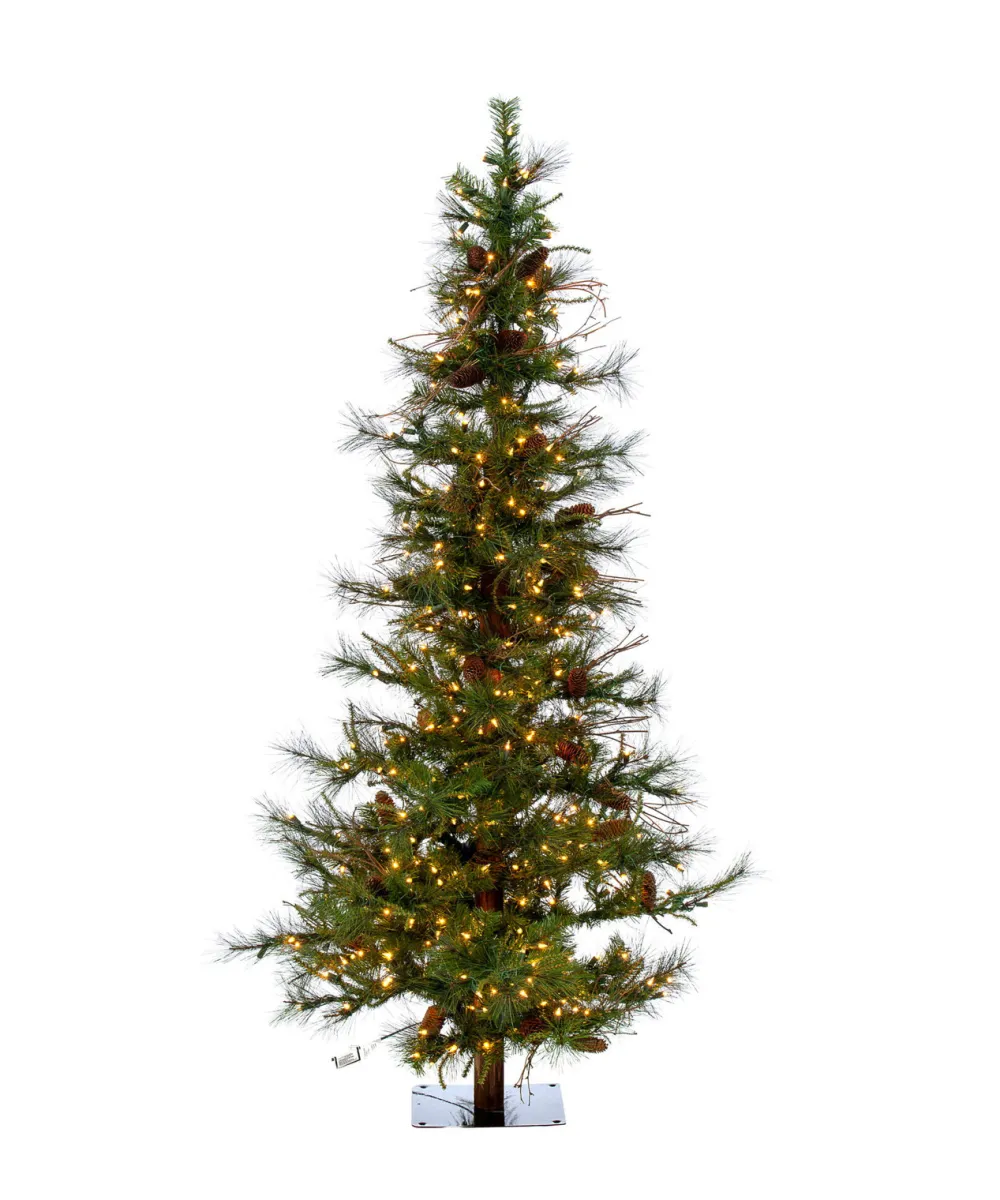 Pre-Lit Christmas Trees*The Holiday Aisle Ashland 5' Green Fir Artificial Christmas Tree With 300 White Lights