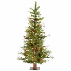 Pre-Lit Christmas Trees*The Holiday Aisle Ashland Fir Tree 6' Lighted Artificial Fir Christmas Tree - Stand Included