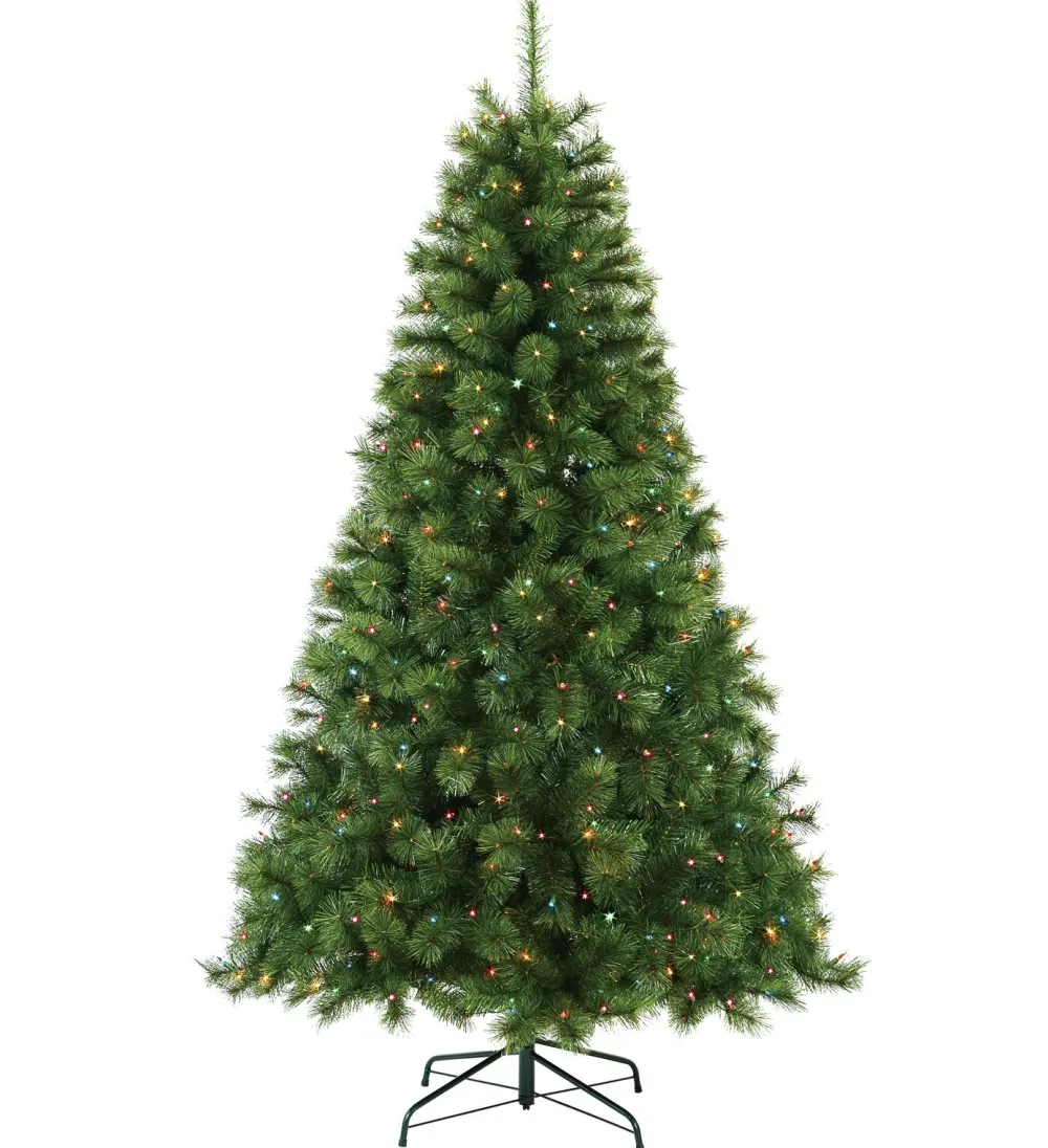 Pre-Lit Christmas Trees*The Holiday Aisle Aspen 7' Green Artificial Christmas Tree