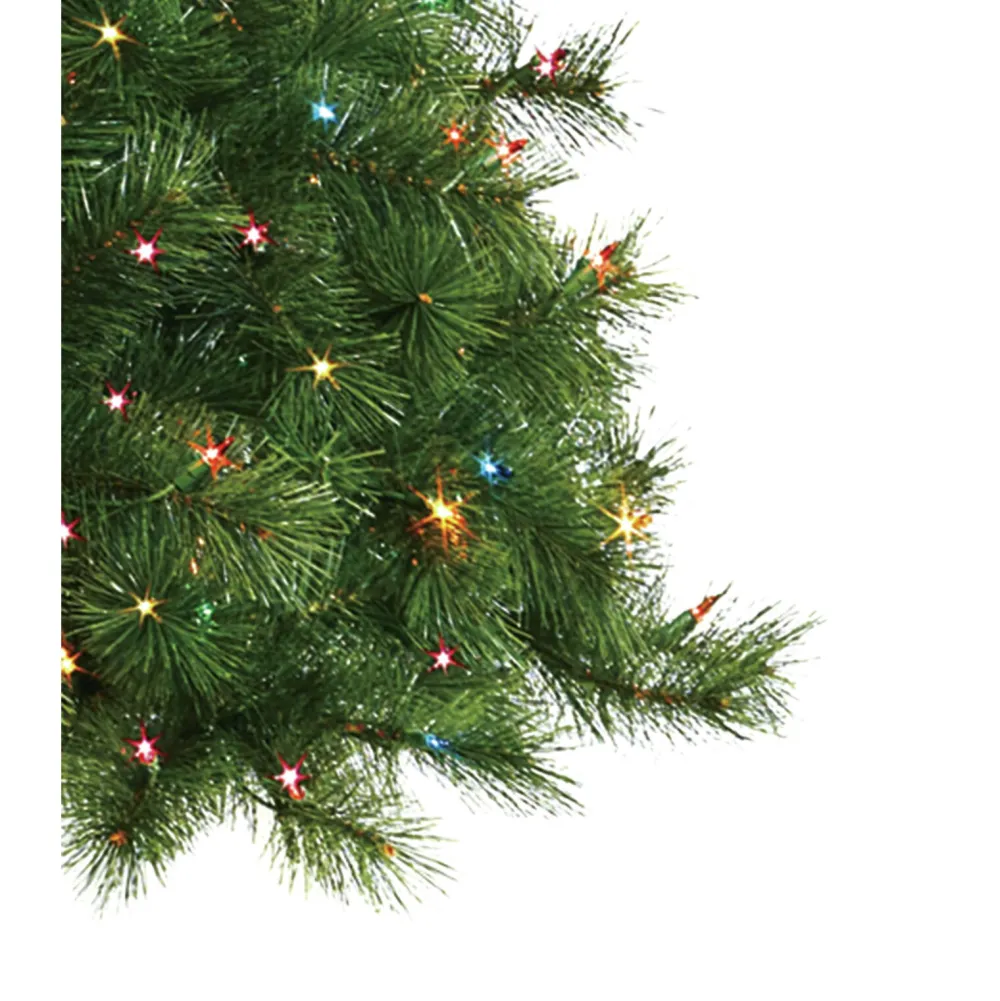 Pre-Lit Christmas Trees*The Holiday Aisle Aspen 7' Green Artificial Christmas Tree