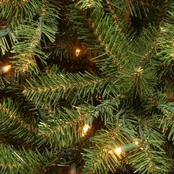 Pre-Lit Christmas Trees*The Holiday Aisle Aspen Spruce 6.5' Green Spruce Artificial Christmas Tree With 350 Clear/White Lights