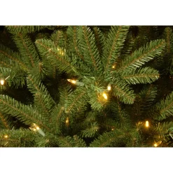 Pre-Lit Christmas Trees*Red Barrel Studio Baldrik Green Artificial Christmas Tree With 600 Clear/White Lights