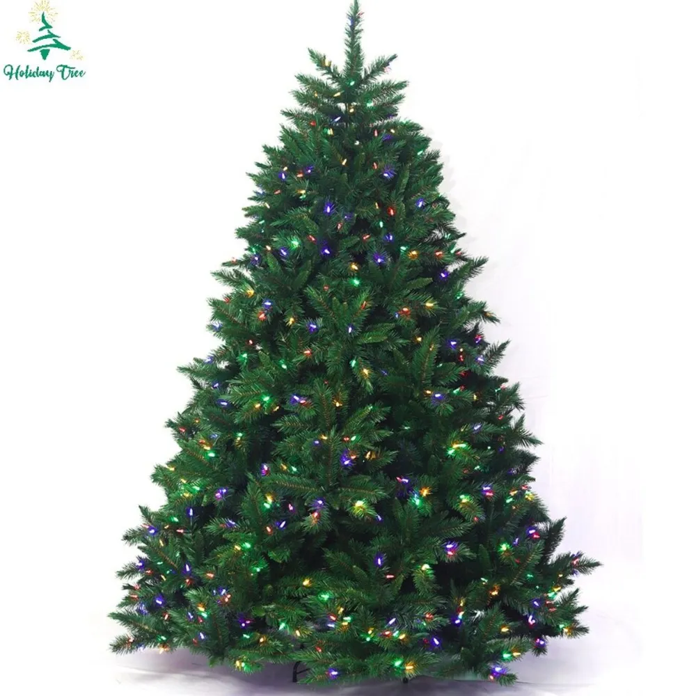 Pre-Lit Christmas Trees*The Holiday Aisle Brunswick Lighted Artificial Spruce Christmas Tree - Stand Included