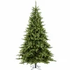 Pre-Lit Christmas Trees*The Holiday Aisle Camdon 6.5' Green Fir Artificial Christmas Tree With 600 White Lights