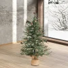 Pre-Lit Christmas Trees*Sand & Stable Carmel Pine Artificial Christmas Tabletop Tree