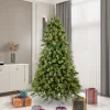 Pre-Lit Christmas Trees*The Holiday Aisle Cashmere Pine Artificial Christmas Tree Potted