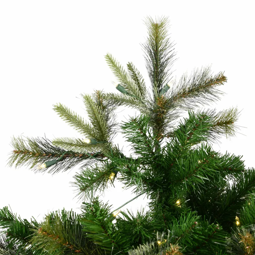 Pre-Lit Christmas Trees*The Holiday Aisle Cashmere Pine Artificial Christmas Tree Potted