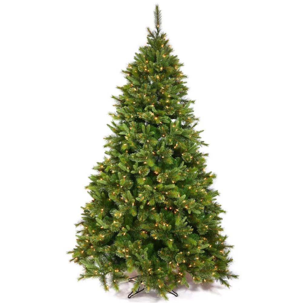 Pre-Lit Christmas Trees*The Holiday Aisle Cashmere Pine Slim Artificial Christmas Tree