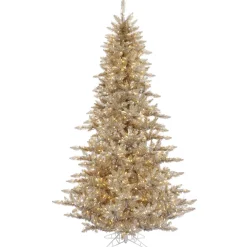 Pre-Lit Christmas Trees*The Holiday Aisle Champagne Fir Artificial Christmas Tree