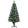 Pre-Lit Christmas Trees*The Holiday Aisle Christmas Tree Artificial Xmas Tree With Needle-Shaped Branches White