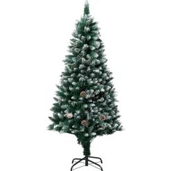 Pre-Lit Christmas Trees*The Holiday Aisle Christmas Tree Artificial Xmas Tree With Needle-Shaped Branches White