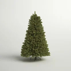 Pre-Lit Christmas Trees*Three Posts Downswept Douglas Green Realistic Artifcial Fir Cashmere Christmas Tree