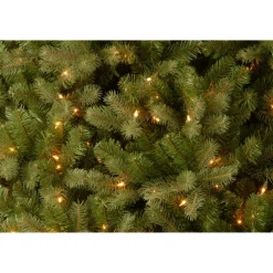 Pre-Lit Christmas Trees*Three Posts Downswept Douglas Green Realistic Artifcial Fir Cashmere Christmas Tree