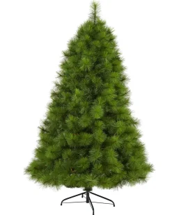 Pre-Lit Christmas Trees*The Holiday Aisle Easy Set-Up Lighted Artificial Scotch Pine Christmas Tree - Stand Included