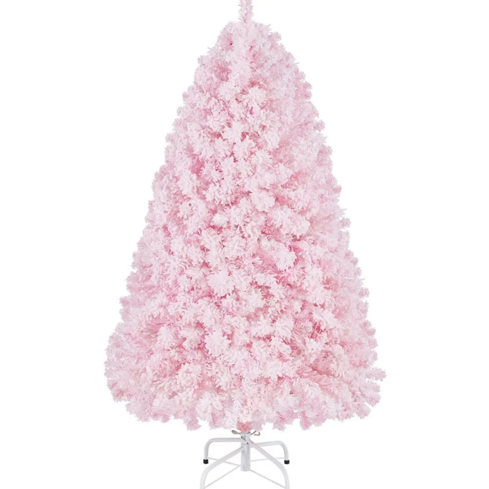 Pre-Lit Christmas Trees*The Holiday Aisle Easy Set-Up Lighted Artificial Spruce Christmas Tree - Stand Included