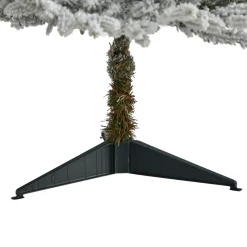 Pre-Lit Christmas Trees*The Holiday Aisle Flocked Fir Artificial Christmas Tree With Clear Lights