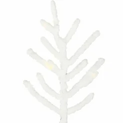 Pre-Lit Christmas Trees*The Holiday Aisle Flocked Kuna Pine 7.5' White Trees Artificial Chritmas Tree With 250 Led Clear/White Lights With Stand