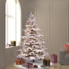 Pre-Lit Christmas Trees*Greyleigh Flocked Sierra Fir Artificial Christmas Tree