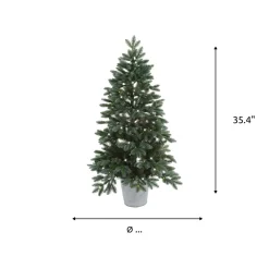 Pre-Lit Christmas Trees*Sand & Stable Frankie 35.4