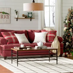 Pre-Lit Christmas Trees*The Holiday Aisle Frosted Berry Green Pine Christmas Tree With 200 Clear Lights