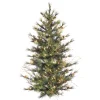 Pre-Lit Christmas Trees*Andover Mills Galarza 3' Green Pine Artificial Christmas Tree With 100 Clear/White Lights
